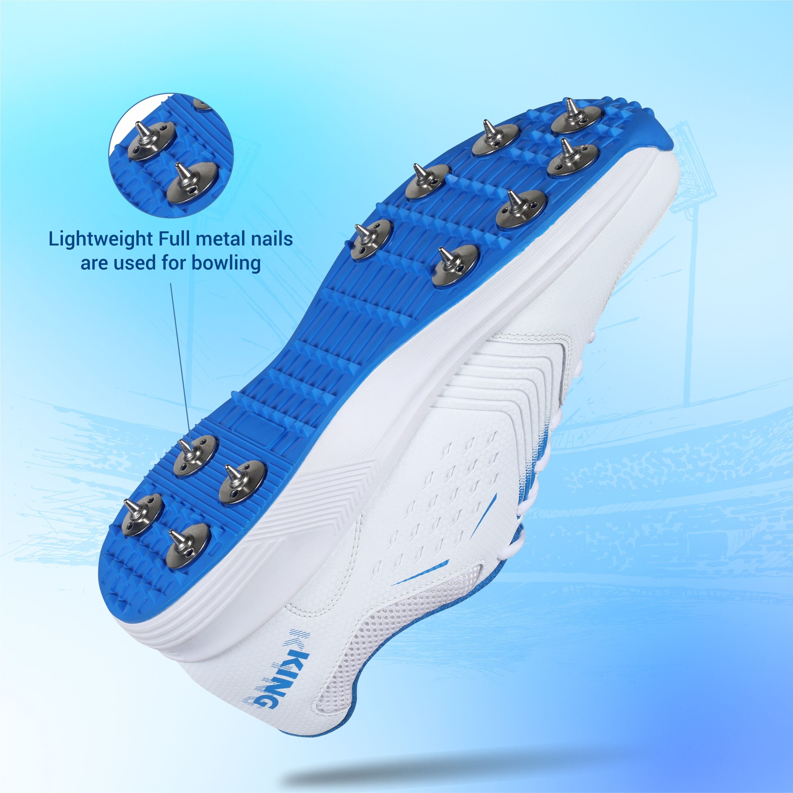 AIVIN Super King Cricket Shoes