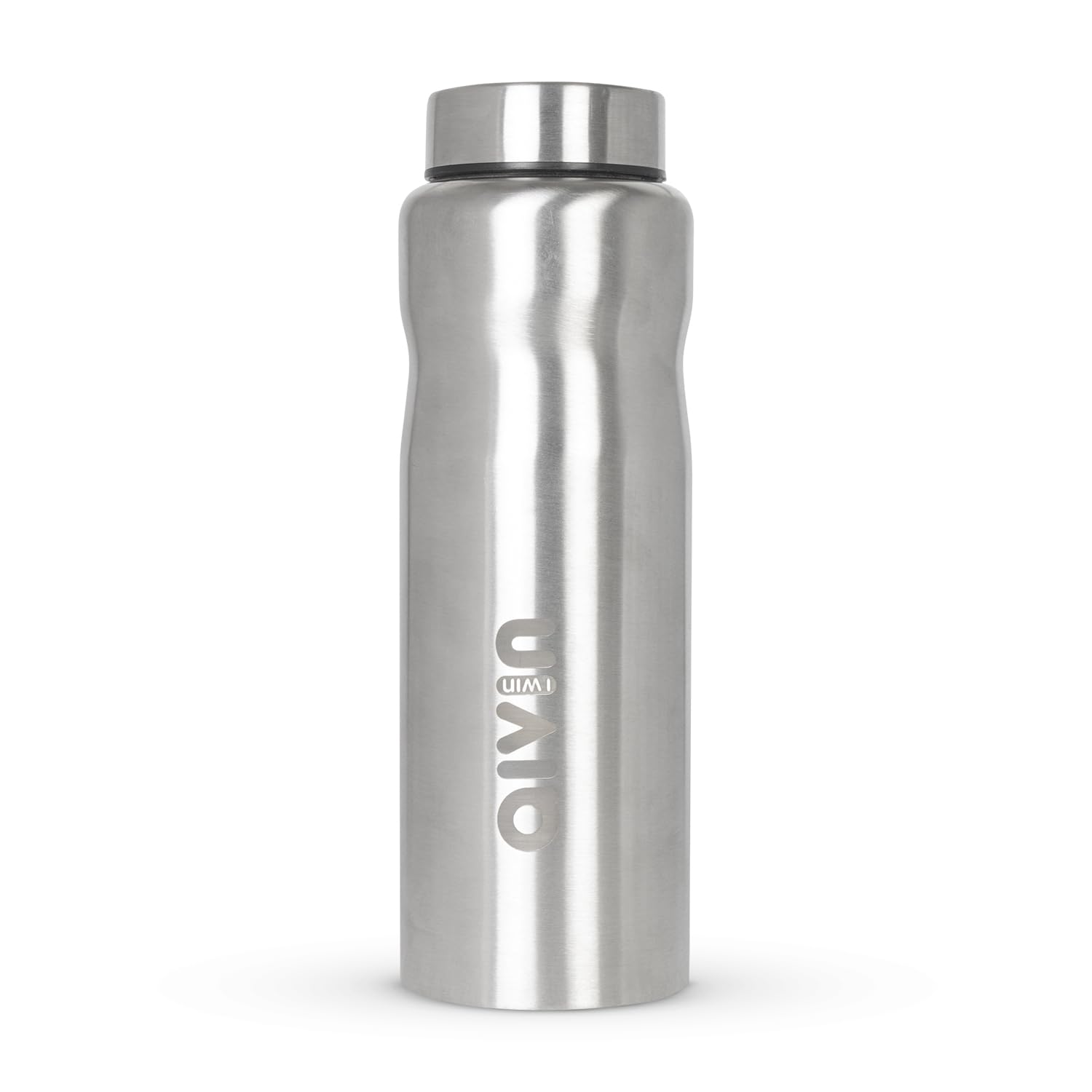 AIVIN Iceland Stainless Steel Water Bottle  Leak proof & break-proof  Lid is sealed by a silicone ring  Best Usage for OfficeSchoolCollegeGymPicnicHomeFridge 1 Litre  Silver (Iceland)