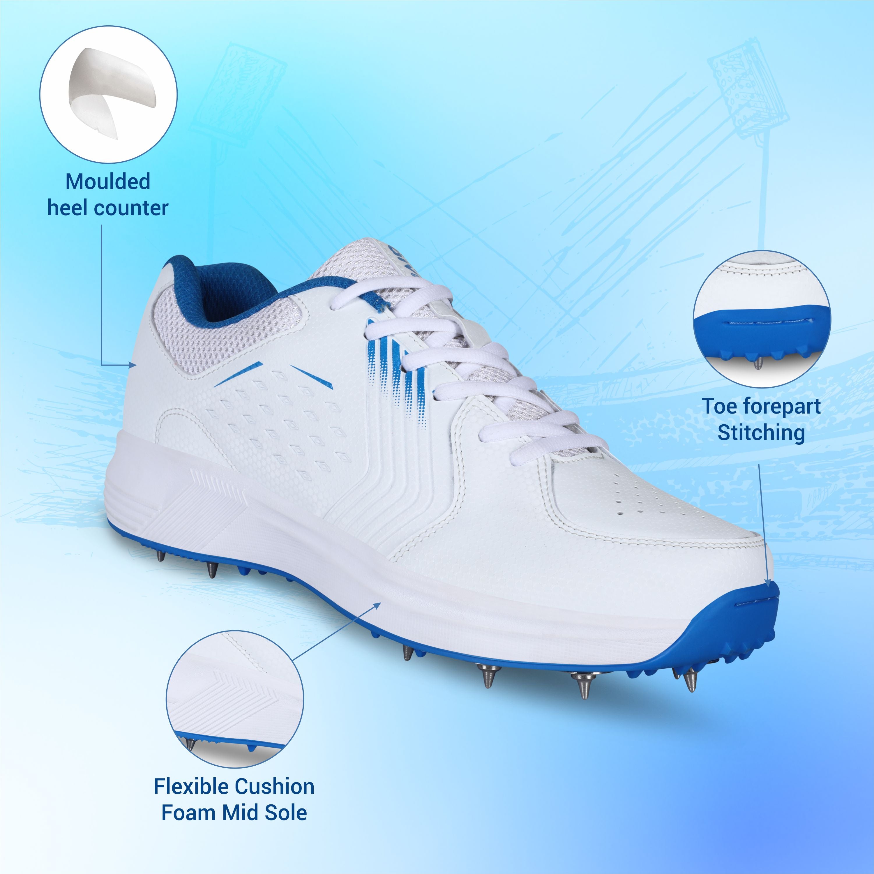 AIVIN Super King Cricket Shoes