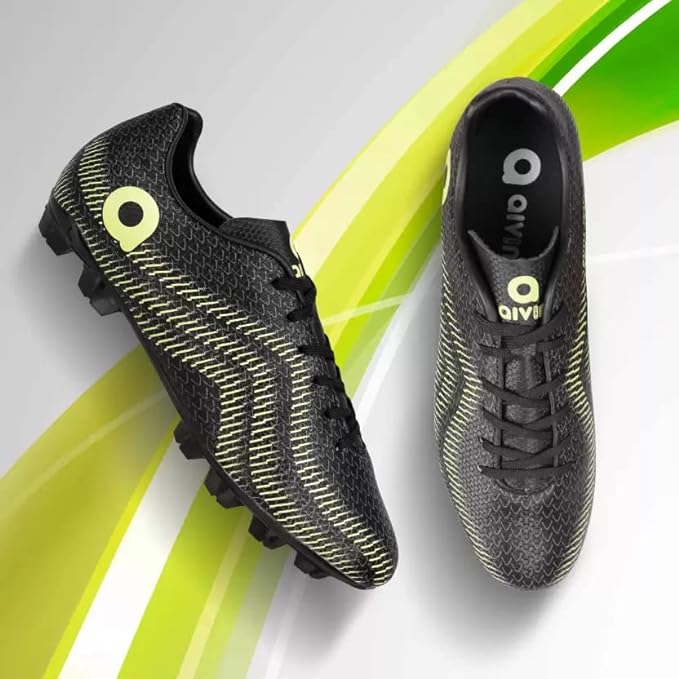 Aivin Rattle Snake Football Stud for Soft and Hard Ground, Lightweight Insole Provides More Comfort and Grip, Football Shoes for Men,