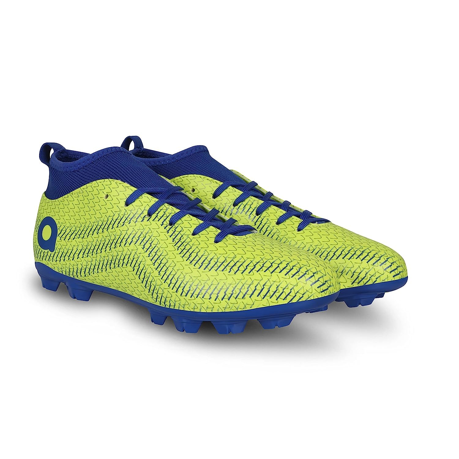 Pro Rattle Snake Football Stud Black/Orange Football Shoes for Men