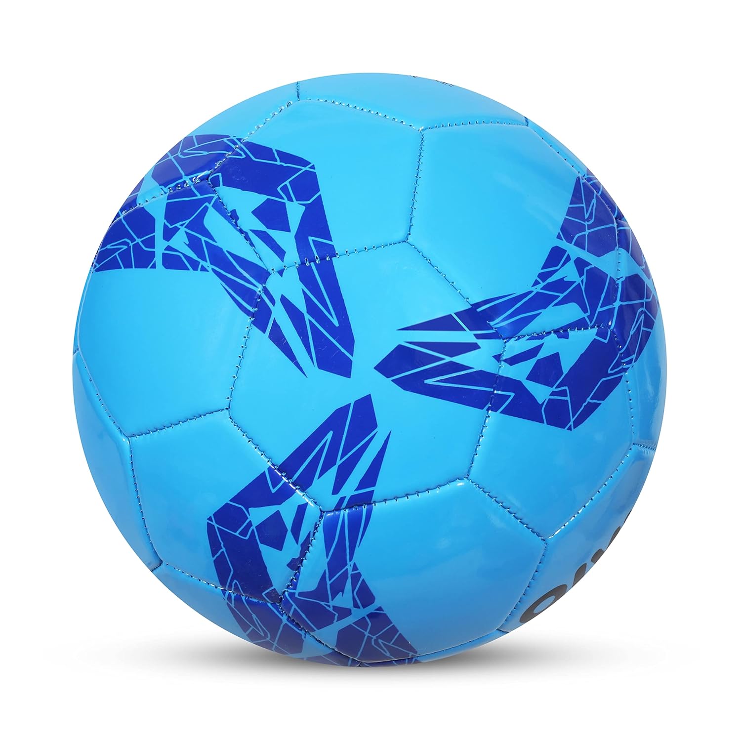 Aivin Argentina Machine Stitched Football Game, for Training, Match, Sports, Playing, Outdoor Ball, Durable & Water Resistance Football for Practice, 32 Panel, Size-5 (Blue)