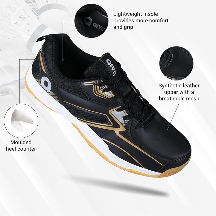 AIVIN Effort Court Badminton Shoes