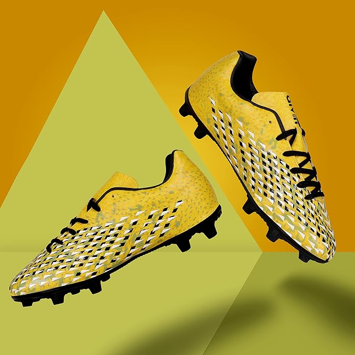 AIVIN Speed King Football Shoes for Men, for Soft and Hard Ground, with TPU Sole, EVA Insole for Better Comfort and Lightweight, Football Shoes for Men, Football Boots