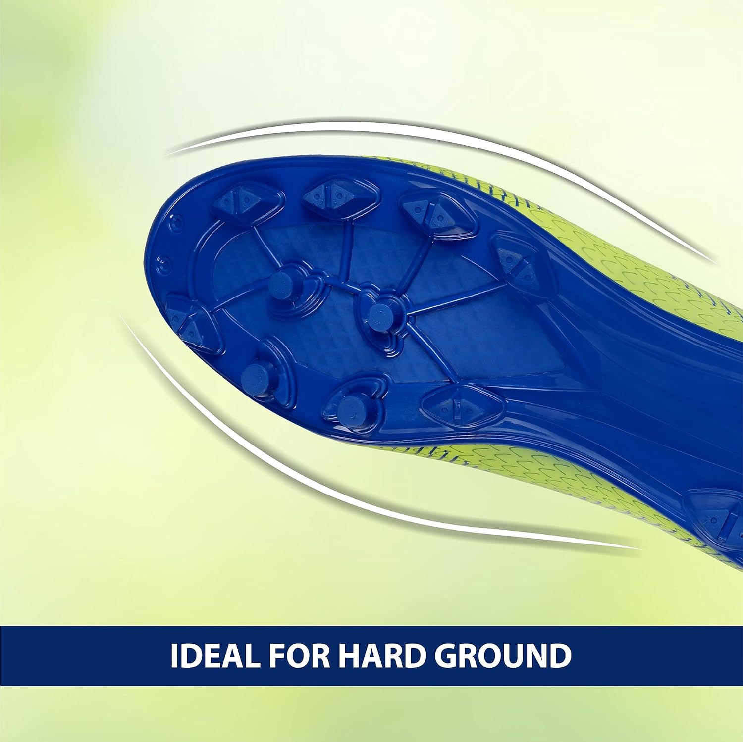 Pro Rattle Snake Football Stud Black/Orange Football Shoes for Men