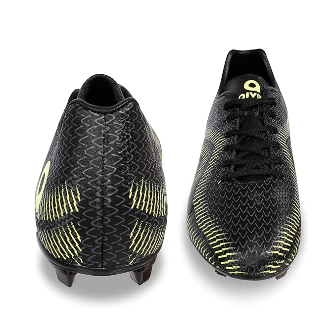 Aivin Rattle Snake Football Stud for Soft and Hard Ground, Lightweight Insole Provides More Comfort and Grip, Football Shoes for Men,