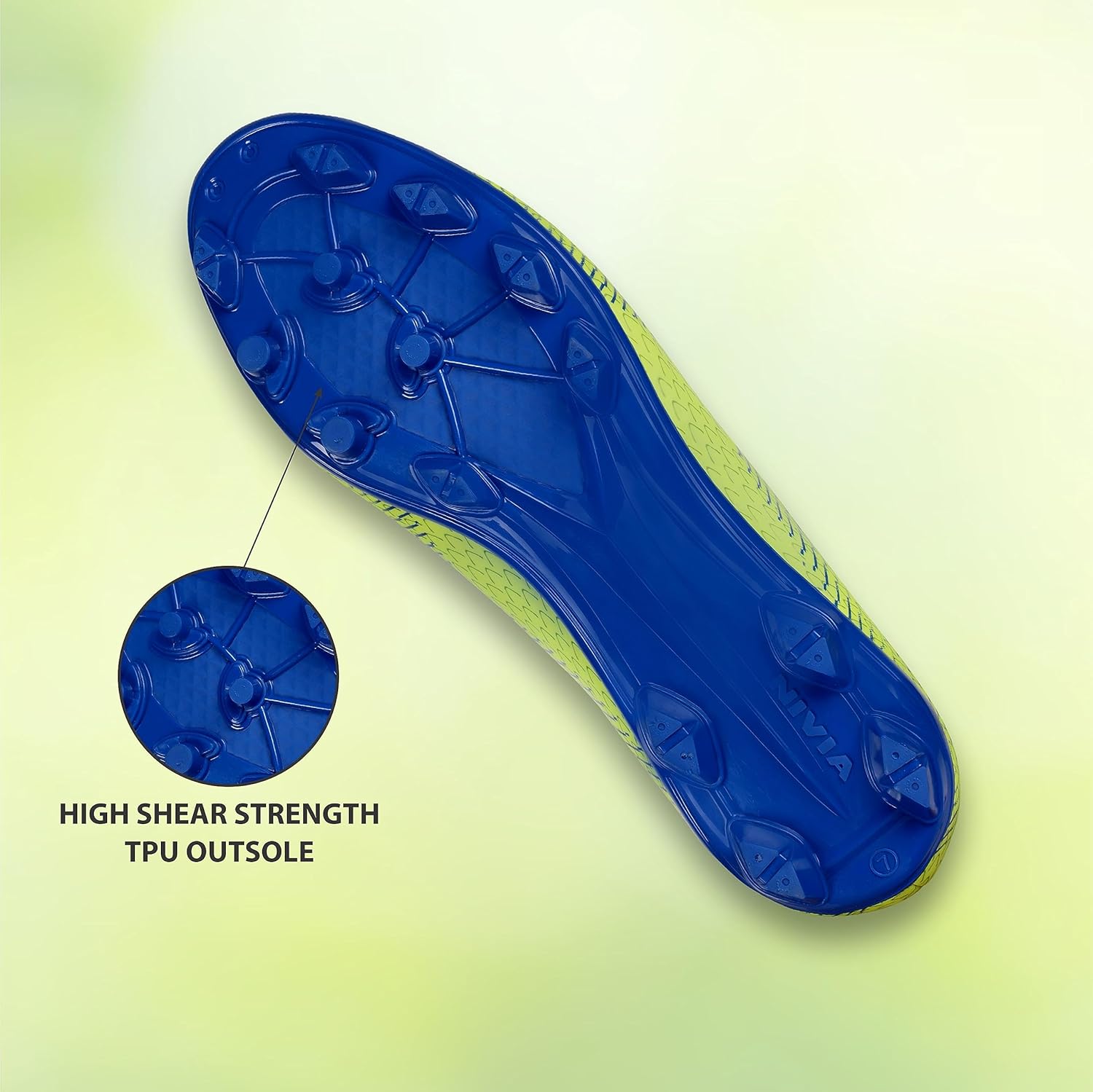 Pro Rattle Snake Football Stud Black/Orange Football Shoes for Men