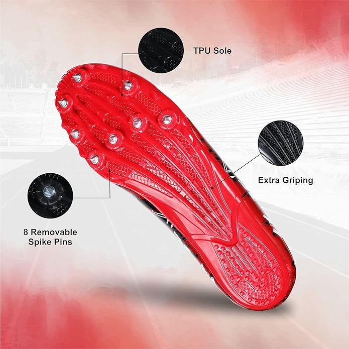 Aivin Fast Running Spike Shoes for Men