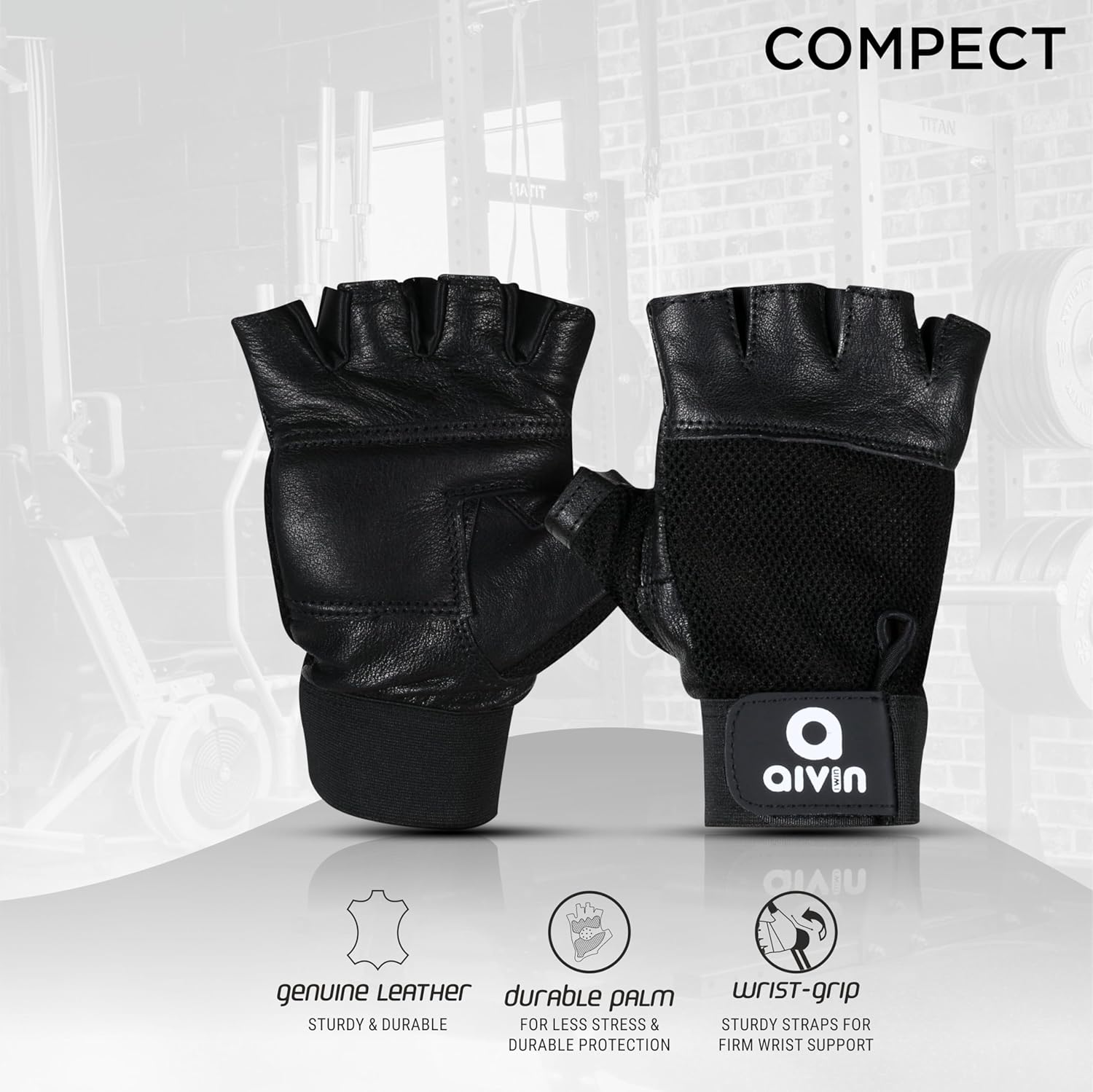 AIVIN Compact Gym & Fitness Gloves