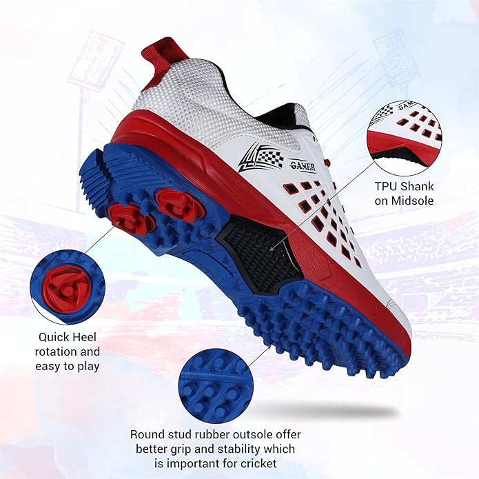 AIVIN Gamer Cricket Shoes