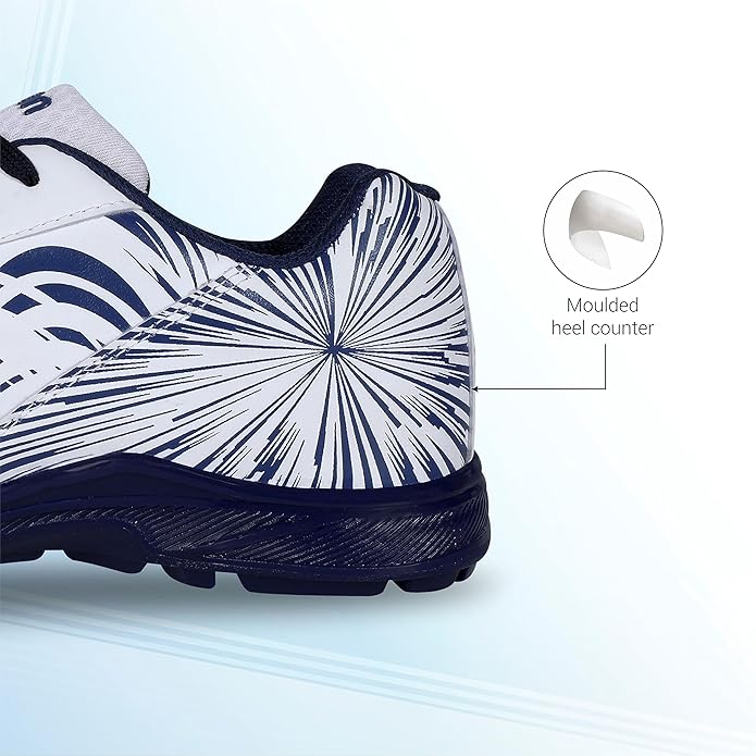 Aivin County Cricket Shoes for Men with Synthetic Leather Upper/Sports Shoes/EVA Sock Liner for Sports/Leightweight Shoe