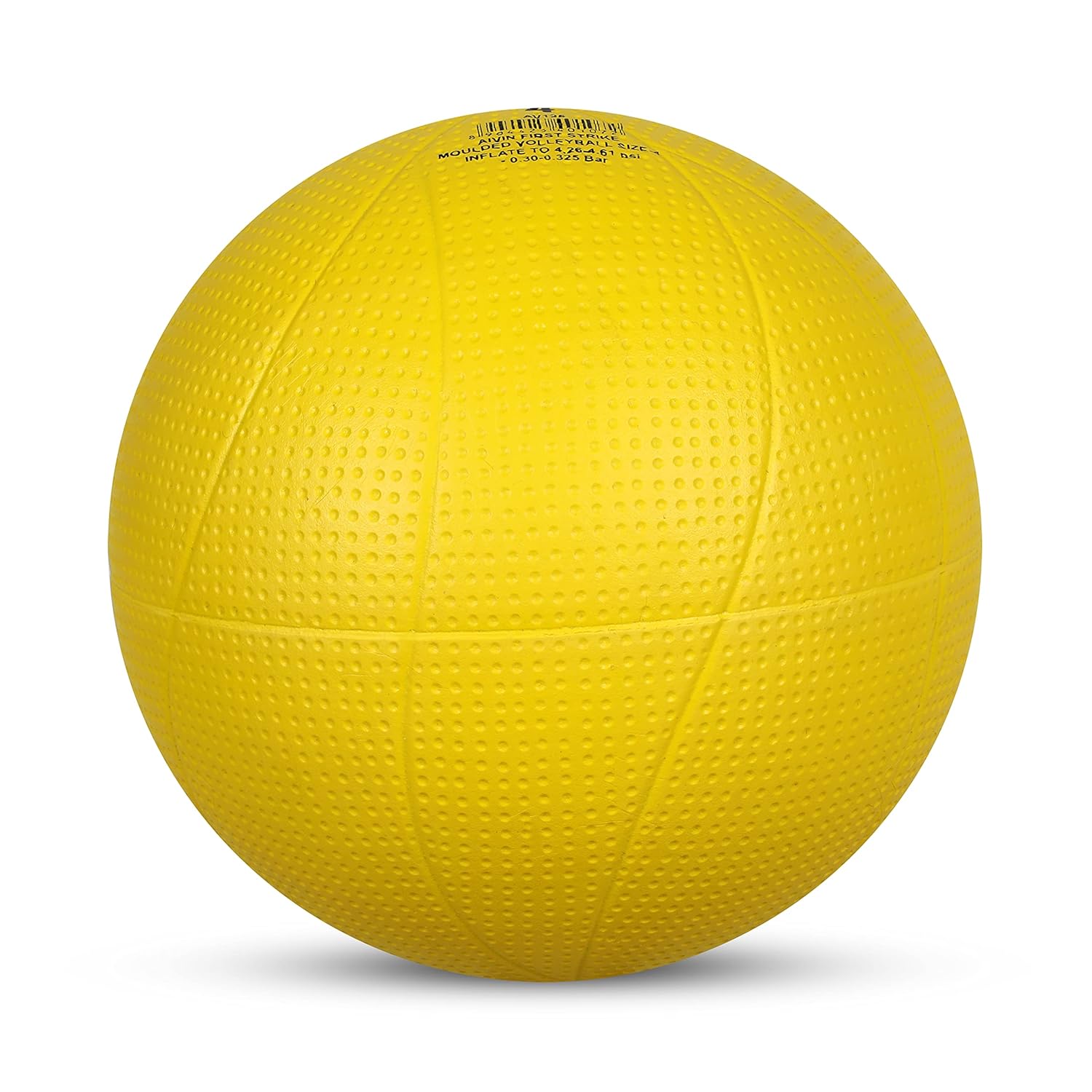 AIVIN First-Strike League Volleyball, Moulded Volleyball Games, Match Ball, Training Ball, Indoor, Outdoor Ball, Durable for Practice, Water Resistant and Suitable for All Surface, (Yellow) Size-4