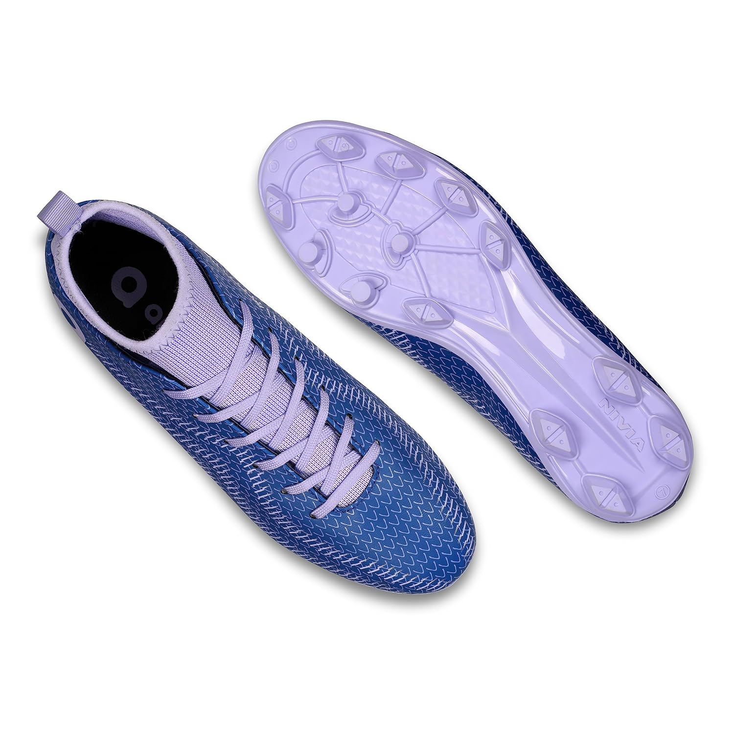 Pro Rattle Snake Football Stud Black/Orange Football Shoes for Men