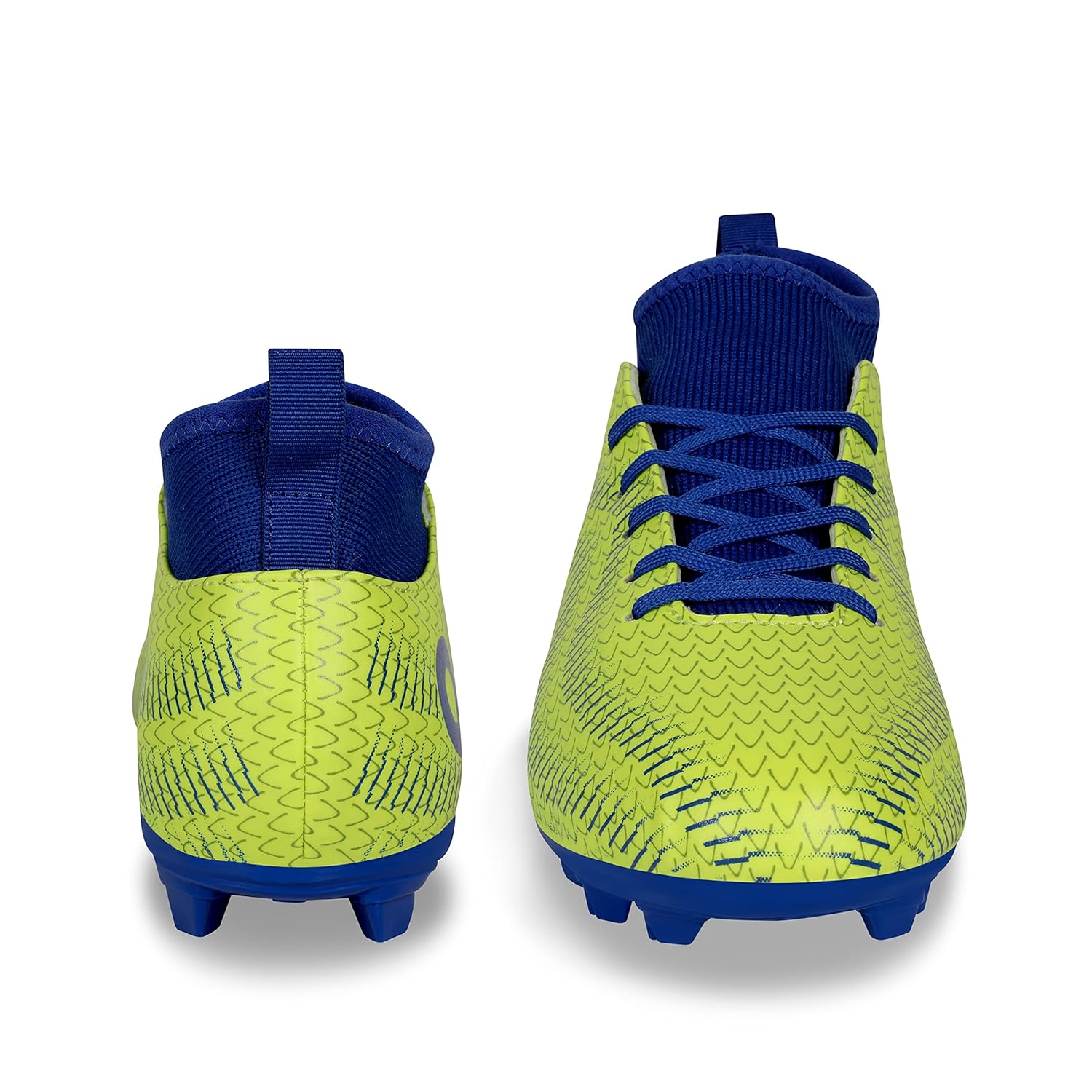 Pro Rattle Snake Football Stud Black/Orange Football Shoes for Men