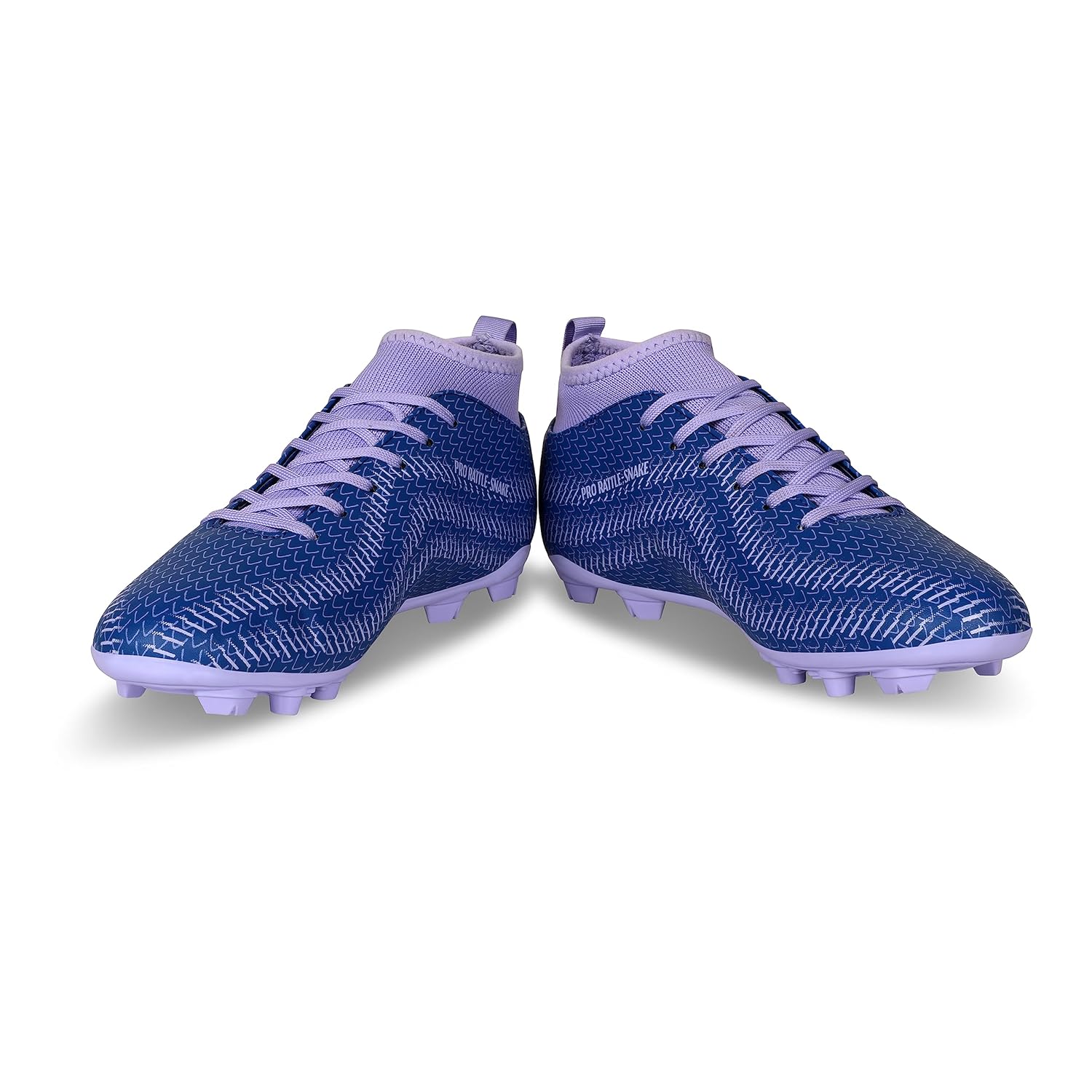 Pro Rattle Snake Football Stud Black/Orange Football Shoes for Men