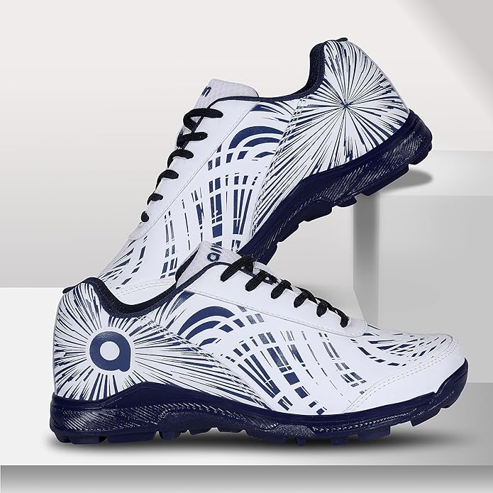 Aivin County Cricket Shoes for Men with Synthetic Leather Upper/Sports Shoes/EVA Sock Liner for Sports/Leightweight Shoe