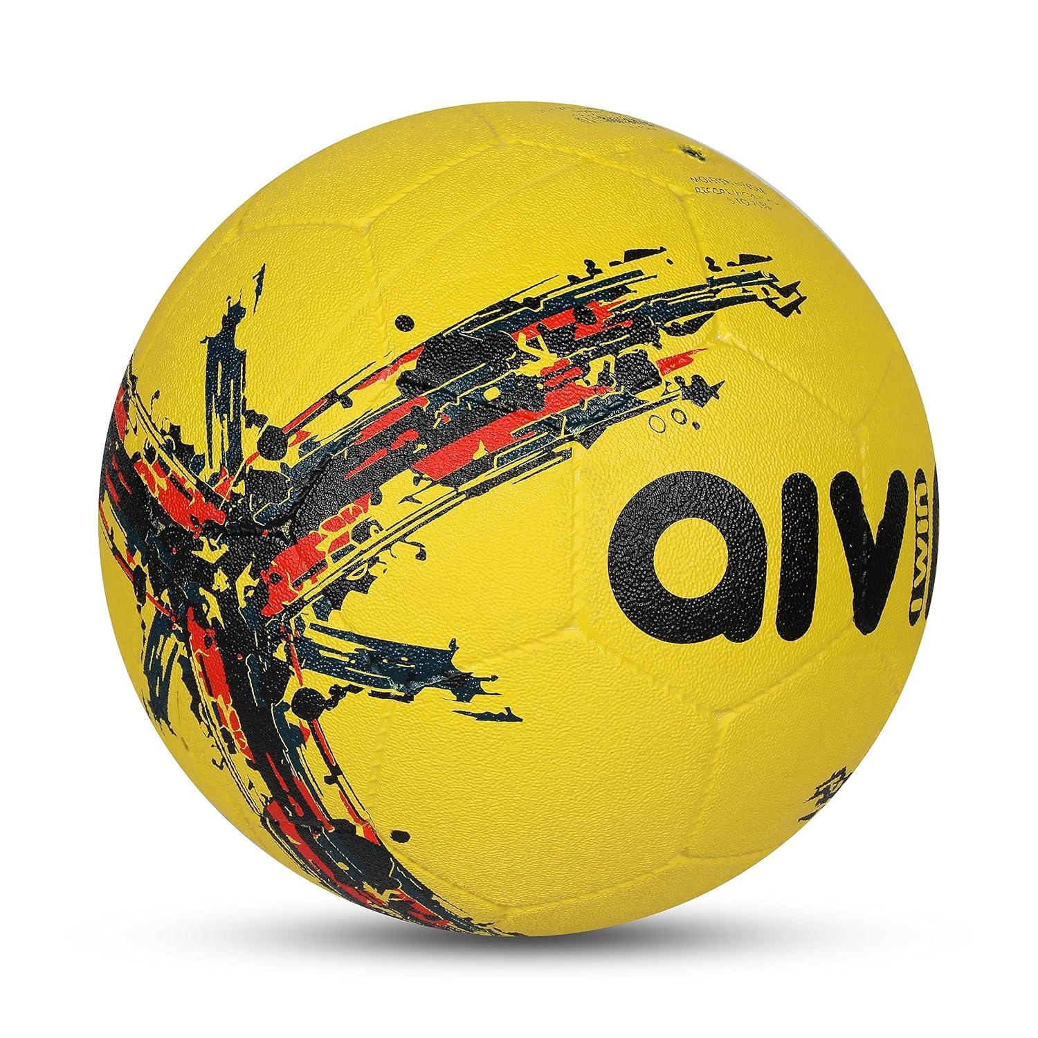 AIVIN Strong Moulded Football Rubberized Moulded/Suitable for Hard Ground Without Grass/Training Ball/Soccer Ball for Men/Women/Football Size -5(Yellow)
