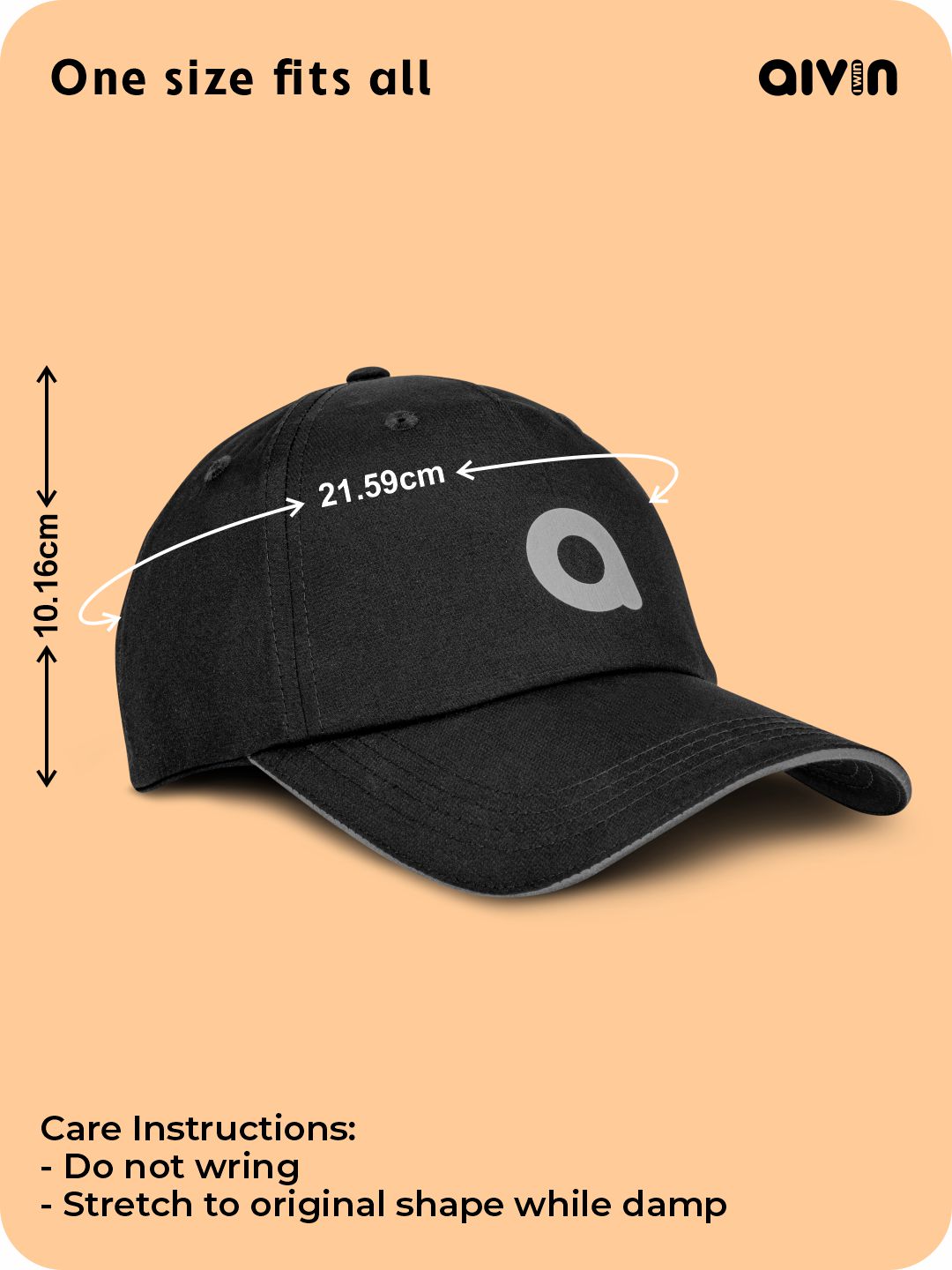AIVIN Head Caps for Men & Womens Caps with Adjustable Strap for Boys & Girls Unisex Caps for All Sports Breathable Summer Cap