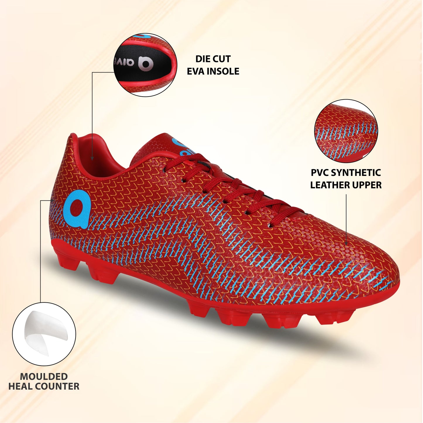 AIVIN Rattle Snake Football Stud