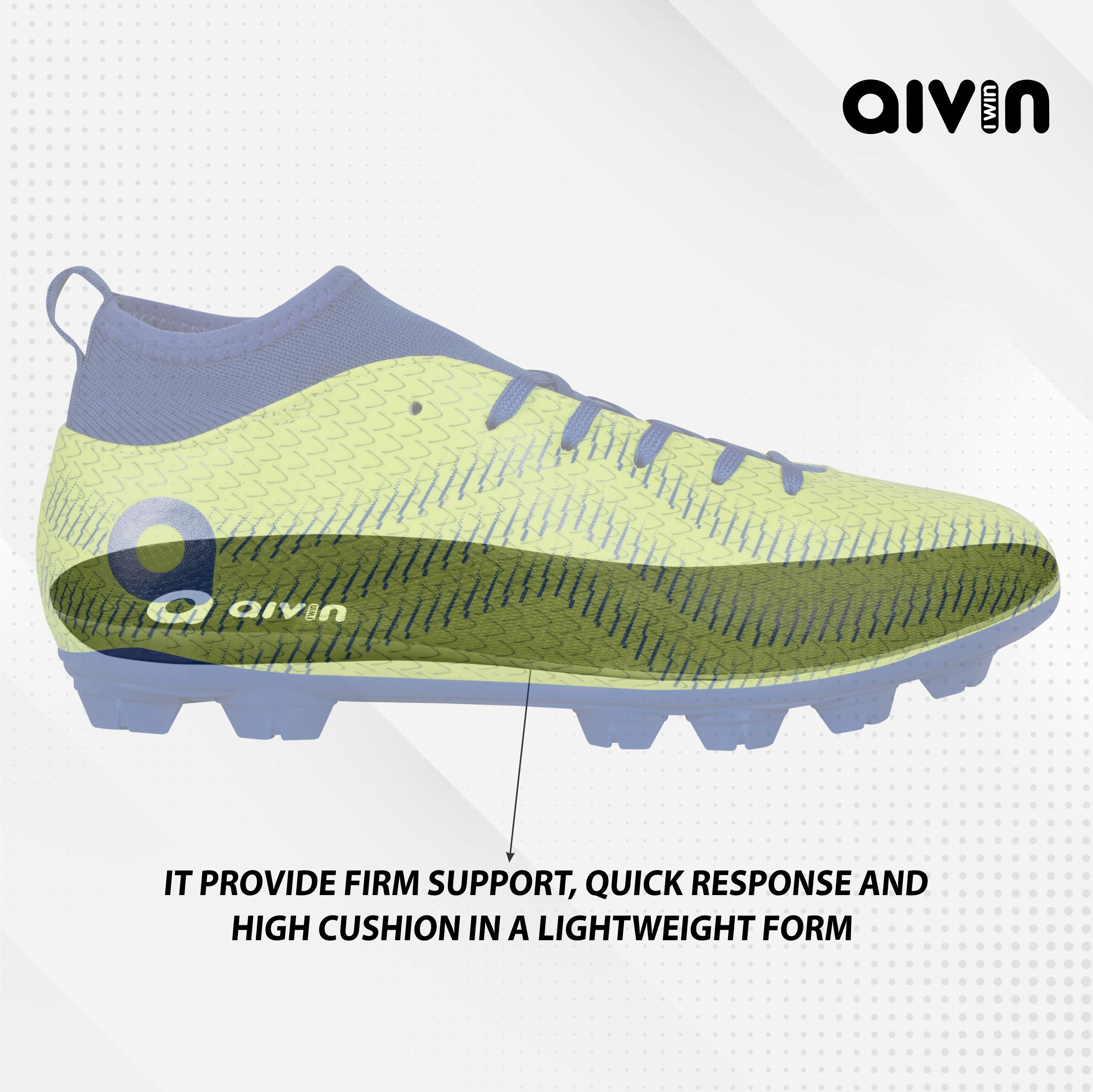 AIVIN Pro Rattle Snake Football Shoes