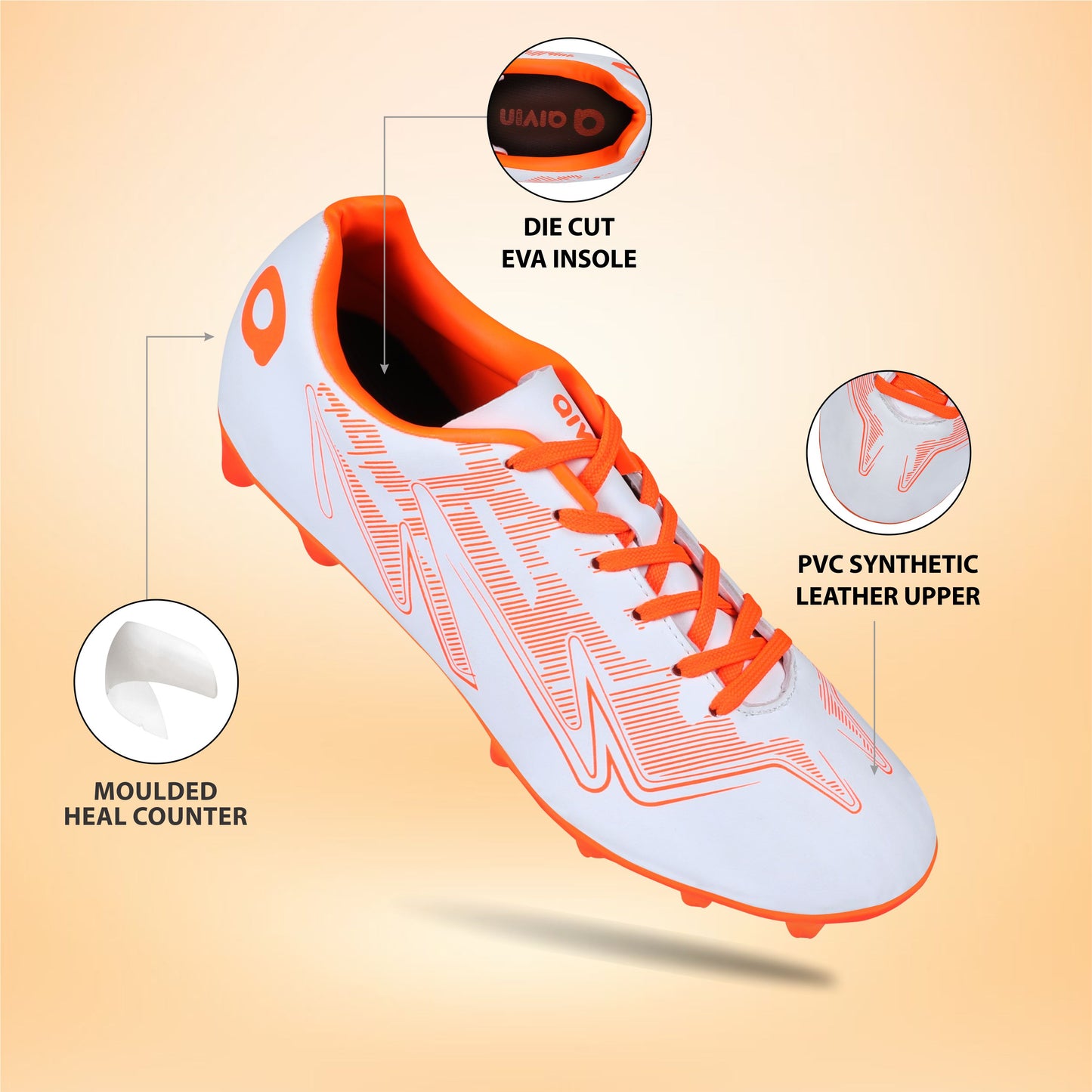 AIVIN First Kick Football Shoes