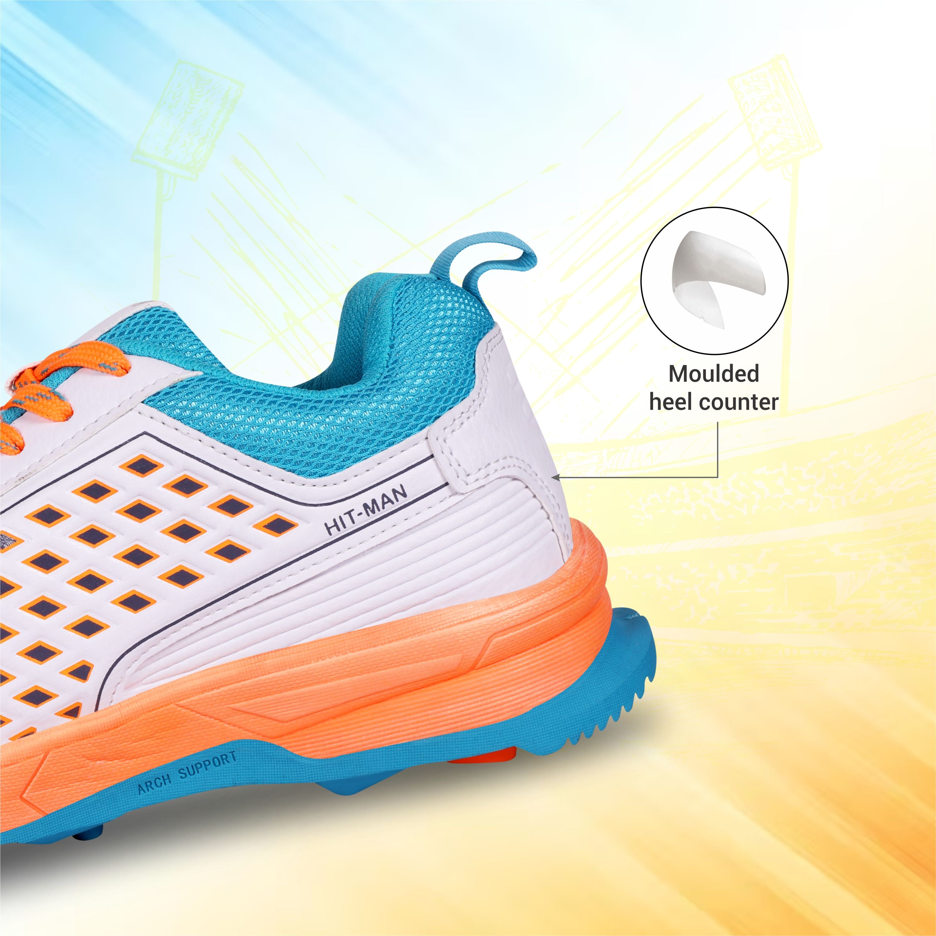 AIVIN HIT-MAN Cricket Shoes