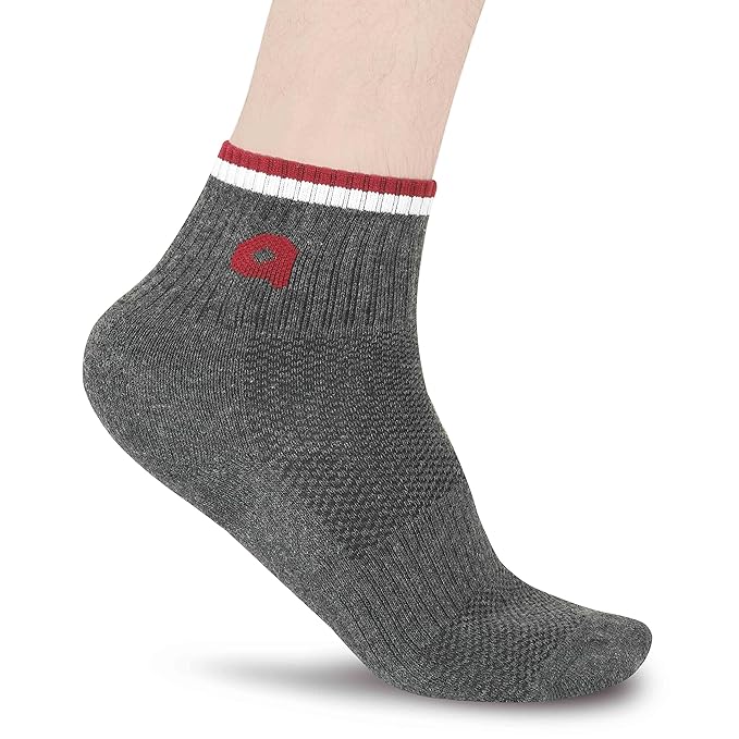 Aivin Ocean All Day Comfort Men Socks Breathable, Sports, Running, and Gym, Socks are Soft, extremely lightweight, and comfortable too, Providing warmth and softness to your feet (Pack of 3, Light Grey/Dark Grey/Navy Grey)