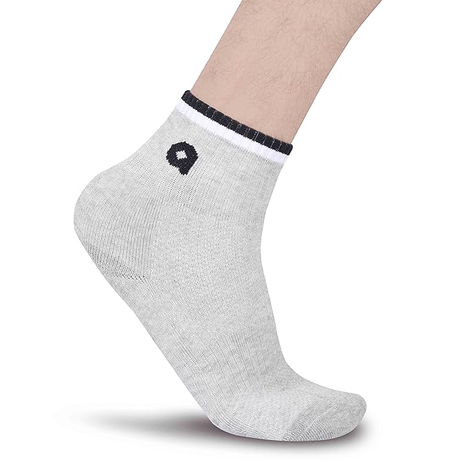 Aivin Ocean All Day Comfort Men Socks Breathable, Sports, Running, and Gym, Socks are Soft, extremely lightweight, and comfortable too, Providing warmth and softness to your feet (Pack of 3, Light Grey/Dark Grey/Navy Grey)